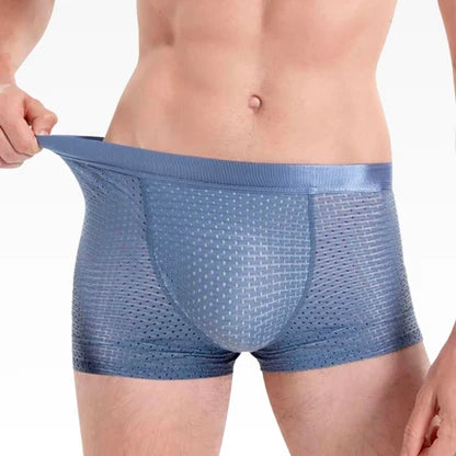 CoolBamboo™ – Pack de 4 Boxers de Tela de Bambú